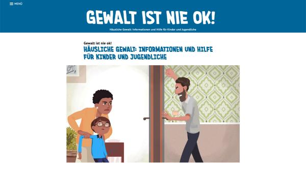 www.gewalt-ist-nie-ok.de